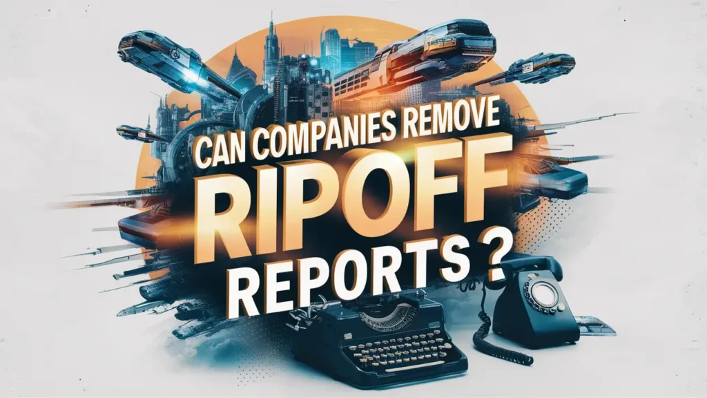 Can Companies Remove Ripoff Reports