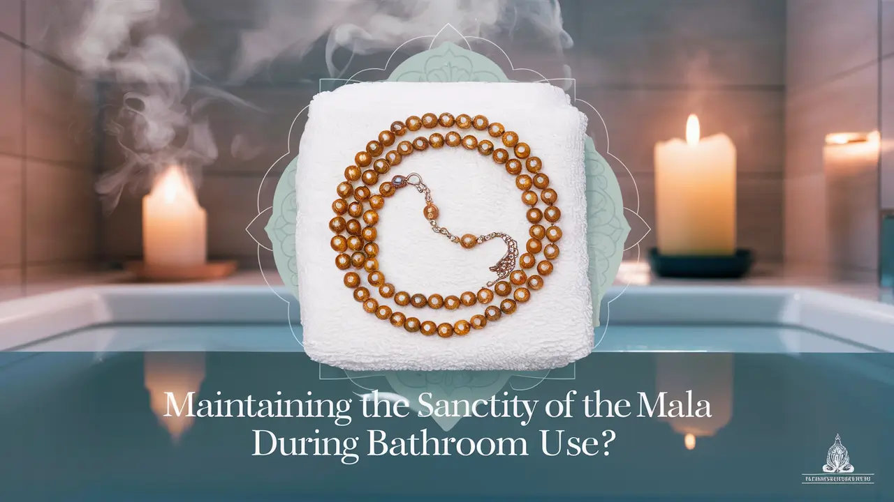 Maintaining the Sanctity of the Mala During Bathroom Use