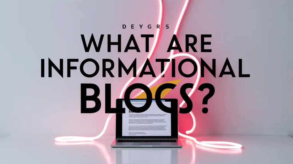 What Are Informational Blogs