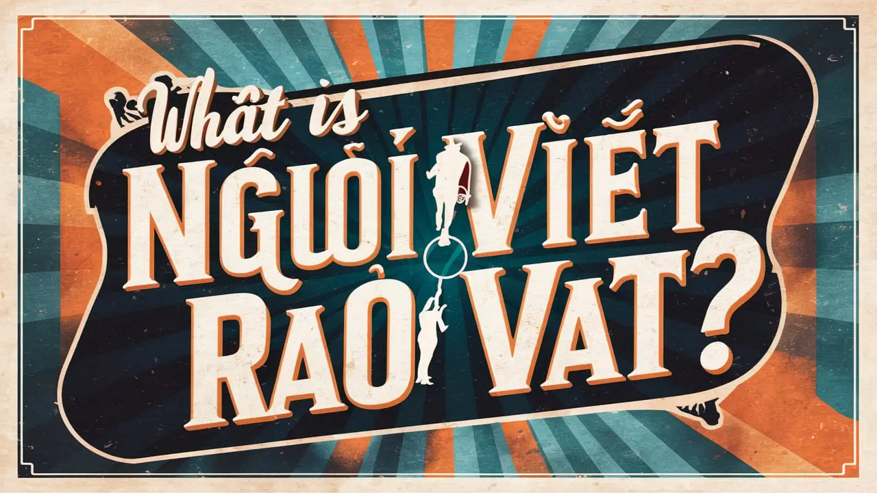 What Is Nguoi Viet Rao Vat