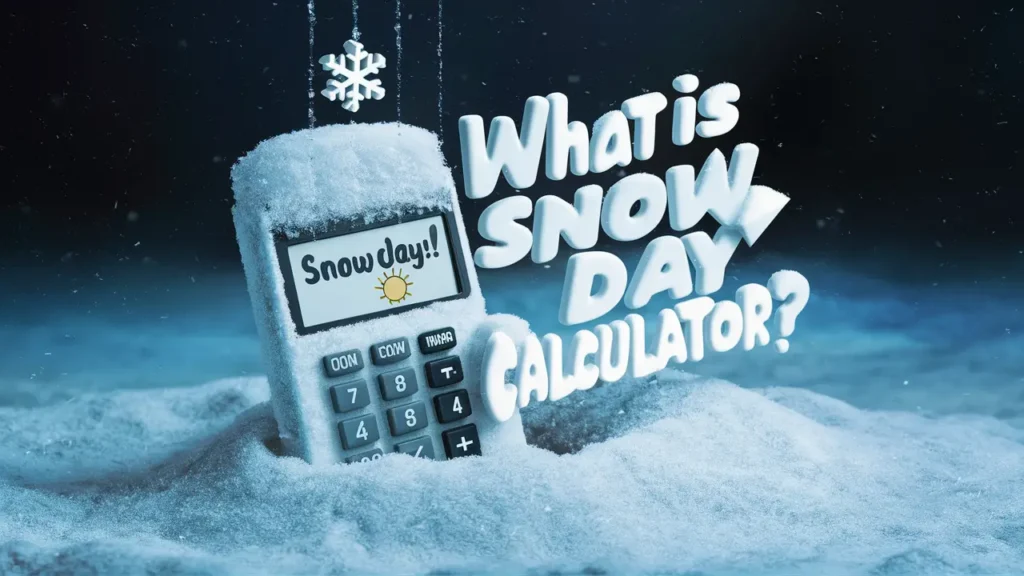 What Is a Snow Day Calculator