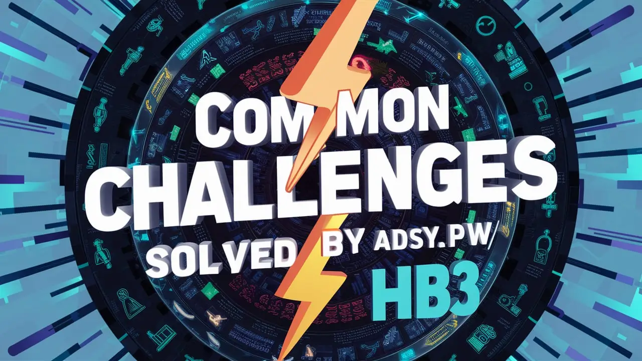 Common Challenges Solved by adsy.pw/hb3